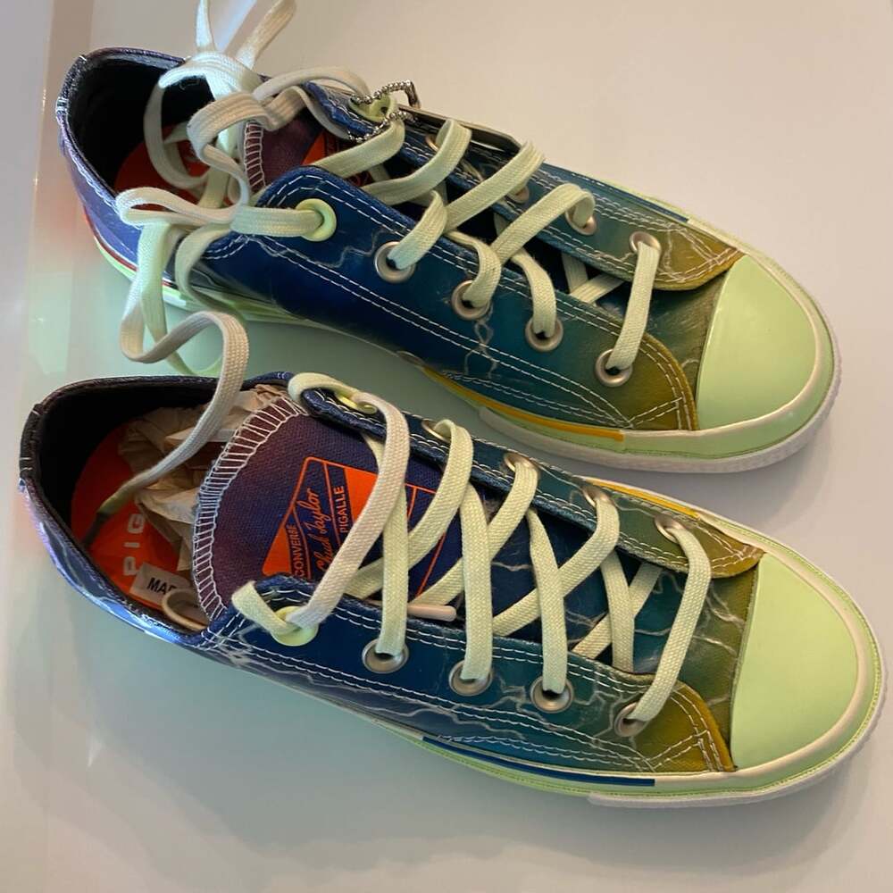 Converse x Pigalle Chuck 70 Ox Lightning Storm Sneakers